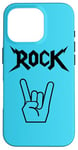 Coque pour iPhone 16 Pro Cornes à main Cool Band Rock and Roll Heavy Metal Music Concert