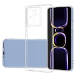 tectTech Xiaomi 13T Pro Tunt TPU-skal, Genomskinlig