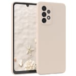 For Samsung Galaxy A33 5G Phone Case Silicone Back Cover Protection Case Taupe