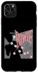 Coque pour iPhone 11 Pro Max David Bowie Let's Dance Rose et Gris