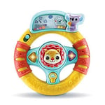 VTech - P'tit volant des découvertes – Volant Bébé / 6 Mois-3 Ans – Version FR, Taille unique