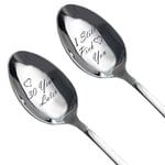 Anniversary Spoon for Him Her Couple Spoons Stainless Steel Spoons I Still Pick You Coffee Spoon Present for Valentines Day Anniversary Birthday Wedding Gifts for Couple Lovers (30 Year)