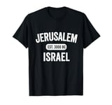 Jerusalem Israel Skyline Souvenirs Jewish Israeli Men Women T-Shirt