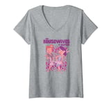 The Flintstones Housewives T-Shirt avec Col en V