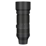 autocollant pour objectif 100,400mm,100-400mm,F5-6.3 DG DN OS,protecteur d'objectif pour montage Sony E,couverture anti-rayures - Type Carbon Fiber Black