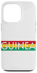 iPhone 13 Pro GUINEA FLAG SPORTS SOCCER FOOTBALL ATHLETIC TEAM JERSEY Case