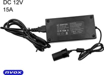 Nvox-Lader Stabilisert Strømforsyning Med 12V Sigarettenneruttak, 180W... (Nvox 15A12v)