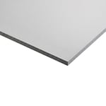 Pvc-Plate Rias Foamalux 2440X1220X5Mm Grå