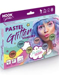 Pastell Glitter Shaker Sminkesett 8 Deler