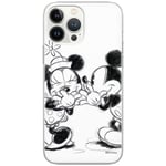 ERT GROUP Coque de téléphone Portable pour Iphone 13 Mini Original et sous Licence Officielle Disney Motif Mickey and Minnie 010 Parfaitement adapté à la Forme du téléphone Portable, Coque en TPU