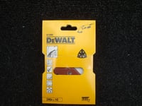 DEWALT DT3095 10 DETAIL MULTI TOOL SANDING SHEETS 240GRIT 93MM DCS355 D26430