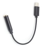 3.5Mm Trrs To Typec Adapter Cable Audio Converter Braid Cable For Typec Po LS