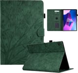 Coque Tablette Lenovo M10 Plus 3rd Gen Pour Lenovo Tab M10 Plus 3rd Gen Housse Protection Tablette Lenovo M10 Plus 3rd Gen Avec Stand Et Sommeil/Réveil Automatique Étui Vert