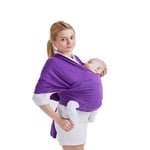 Thole Baby Carrier Sling For Newborns Soft Infant Wrap Breathable Wrap Hipseat Breastfeed Birth Nursing Cover Backpack,purple