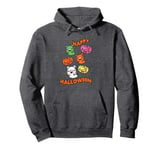 Gloomy Bear Naughty Grizzly Happy Halloween Ghost Pumpkin Pullover Hoodie