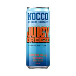 24 x NOCCO BCAA - 330 ml - Juicy Breeze - Funktionsdryck, Energidryck, Grenade aminosyror