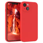 For Apple iPhone 14 Silicone Cover Back Cover Protection Phone Case Red