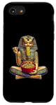 Coque pour iPhone SE (2020) / 7 / 8 Nouilles japonaises Pharaoh King Tut Ramen