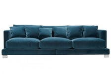 Colorado 4-sits Soffa Classic Velvet Navy Blue