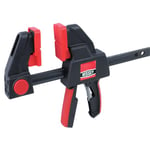 BESSEY EHK Series - 600 lb Clamping Force - 06 in - EHKXL06 Trigger Clamp Set - 3.125 in. Throat Depth - Wood Clamps, Tools, & Equipment for Woodworking, Carpentry, Home Improvement, DIY