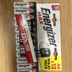 (ZZ) Energizer Max AA Battery 12 Pack Best Before 12/2033 Fresh Stock