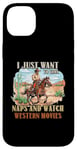 Coque pour iPhone 14 Plus Faites la sieste et regardez un fan du film Western Movie Lover