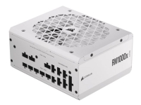 CORSAIR RMx Series RM1000X SHIFT - Nätaggregat (intern) - ATX12V 3.0/ EPS12V 2.92 - 80 PLUS Gold - AC 100-240 V - 1000 Watt - vit