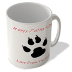 Happy Father's Day Love from the Cat - Mug