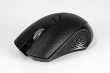 Media-Tech – Wireless Optical Mouse with Changeable Resolution 400/1600/2400 CPI, Colour Black