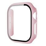 Apple Watch 10 (42mm) Hard Plast Deksel med Innebygd Skjermbeskytter - Rosa