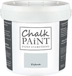 Chalk Paint Everything® Elefante (Elephant Grey) – 5 l Water-Based Chalk Paint for Shabby Chic Furniture, Décor, and Upcycling Projects – Non-Toxic, Easy to Apply