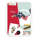 Avenue Mandarine - Ref CO106O - Filoup Liar Card Game - Elegant & Original Graphics on the Cards, 2 to 6 Players, 20 Minute Playtime, Suitable for Ages 5+