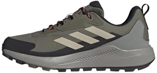 adidas Homme Terrex Anylander Rain.RDY Hiking Shoes Chaussures Basses Non liées au Football, Olive strata/Wonder Beige/Core Black, 38 2/3 EU