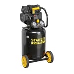 Stanley - Fatmax Compresseur professionnel, compresseur sans huile silencieux, compresseur à faible bruit 59 dB(A), vertical, 1.5 ch, 8 bar, cuve 50 l