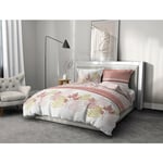 Sevigne Parure de couette 100% coton - Rose - 220x240 cm - Rose