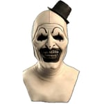 Cgmgtsn Vuxen Terrifier 2 Art The Clown Cosplay Kostym Jumpsuit Hatt Kläder Halloween Karneval Dräkt_FM18 Only Mask xxxL