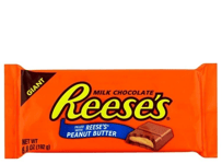 Reese's Milk Chocolate with Peanut Butter Bar 208g Full Boxed