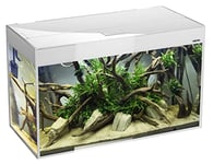 Aquael Aquarium Glossy 150 Blanc 2.0 LED 3x18w 150x50x63cm 405L