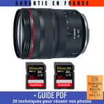 Canon RF 24-105 mm f/4L IS USM + 2 SanDisk 32GB Extreme PRO UHS-II 300 MB/s + Guide PDF '20 TECHNIQUES POUR RÉUSSIR VOS PHOTOS