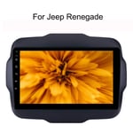 pour Jeep Renegade 9 inch- Navigation GPS Navi 2 Din Android Voiture Radio avec GPS Bluetooth WiFi à écran Tactile Voiture Stéréo Lecteur