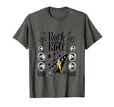 Cool Rock and Roll Star, I Love Rock Loud Music, Rock & Roll T-Shirt