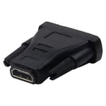 INECK® Adaptateur HDMI Femelle Vers DVI-D Mâle Convertisseur Adaptateur HD TV Vidéoprojecteur etc