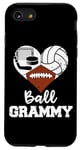 iPhone SE (2020) / 7 / 8 Ball Grammy Funny Football Volleyball Hockey Grammy Heart Case