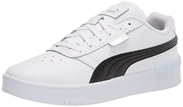 PUMA Homme Clasico Basket, White Blanc Gris Violet, 42.5 EU