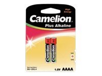 Camelion Plus Alkaline Lr61-Bp2 - Batteri 2 X Aaaa - Alkaliskt