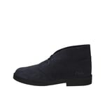 Clarks Homme Desert BT Evo Derby, Navy Suede, 44.5 EU