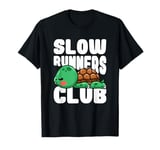 Funny Slow Turtle Runners Club - Cool Marathon Running T-Shirt