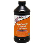 NOW Foods - Sunflower Lecithin, Liquid - 473 ml