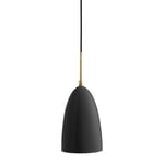 Grasshopper Pendant - Black Semi Matt