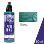 Green Stuff World GSW3488 - Dipping Ink 60 ml - Cool Blue Dip - New